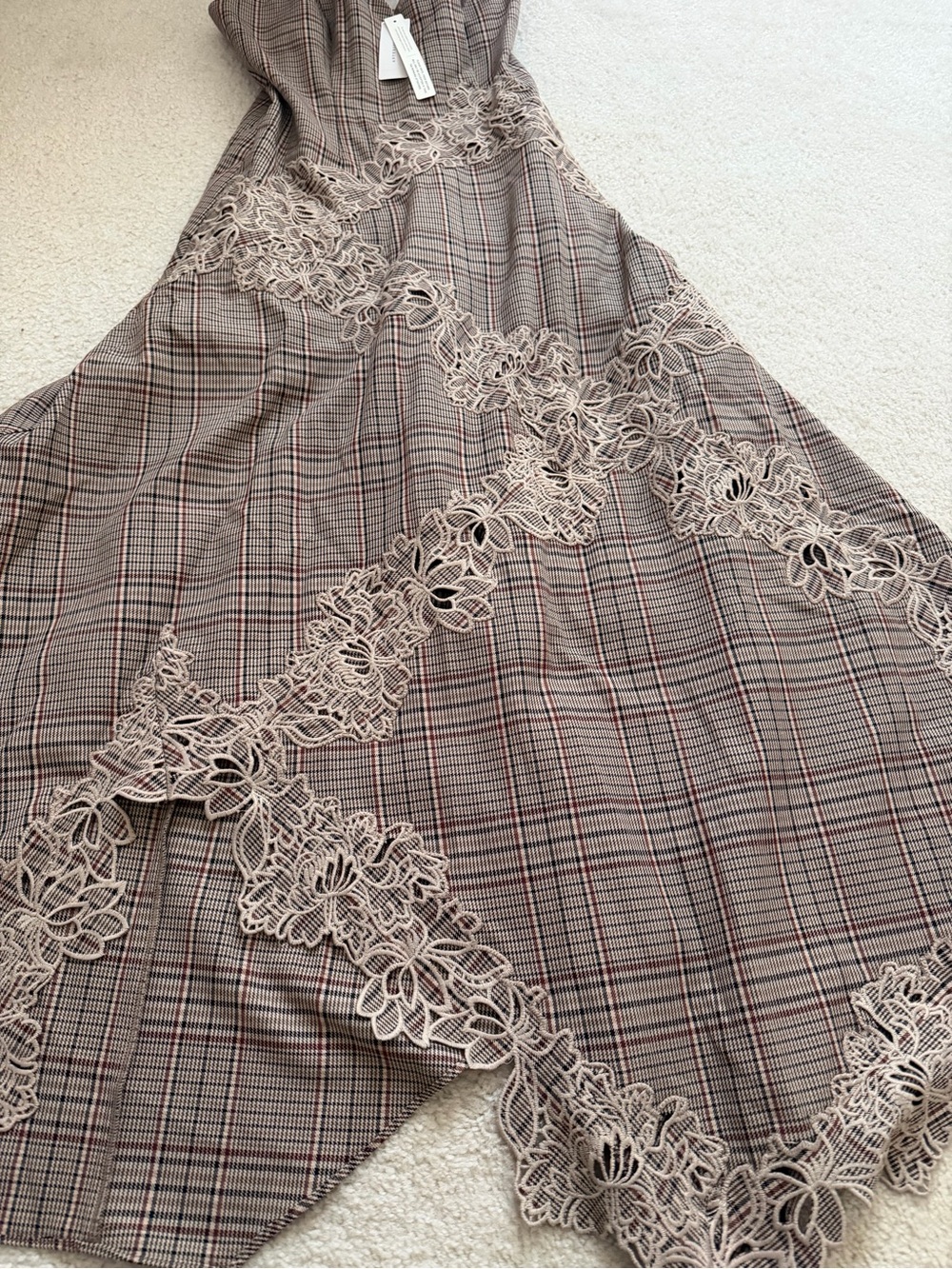 Anthropologie Mare Mare Ruffle Hem Slip Dress - Picture 11 of 14